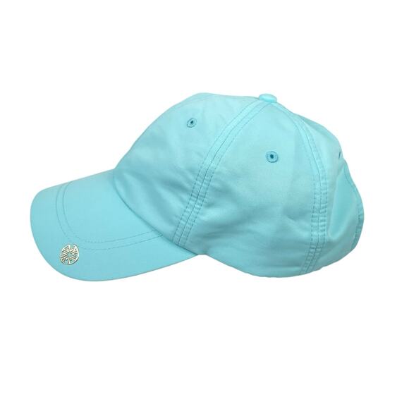 Lilly Pulitzer Solid Run Around Adjustable Hat Blue Cap - Picture 2 of 11